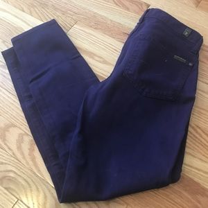 7 for all mankind cropped jeans